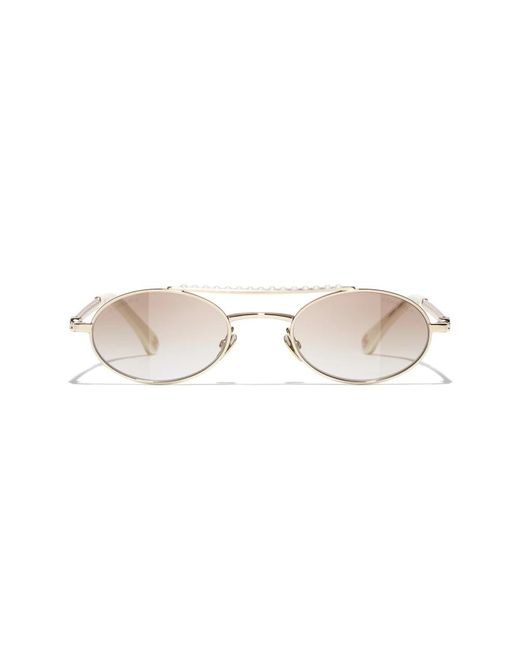 Chanel White Sunglasses