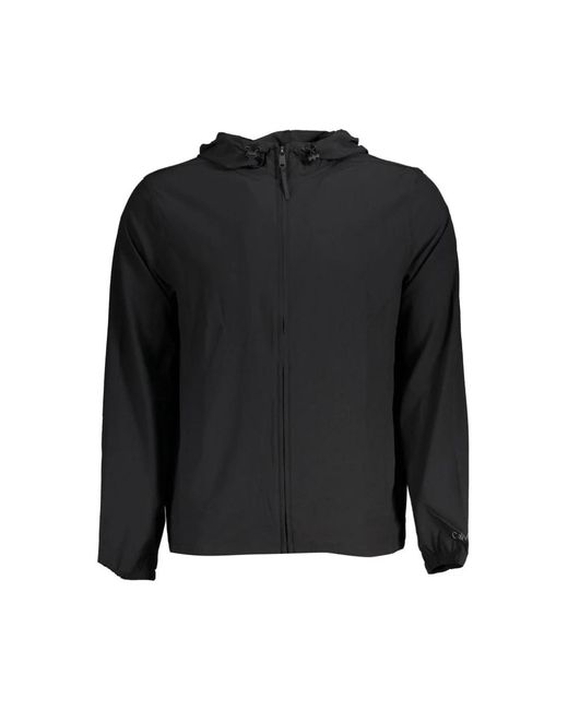 Light Jackets di Calvin Klein in Black da Uomo