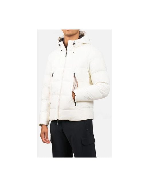 Heskimo White Down Jackets for men