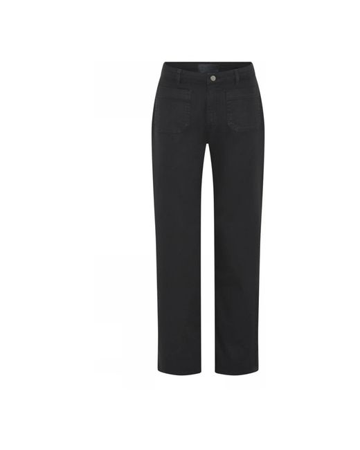 Cro Jeans ,Zwart ,Denim Emma Dyed Denim Broeken in het Gray