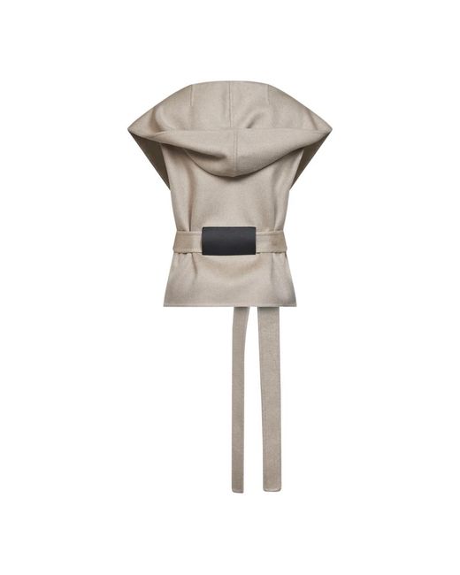 Alaïa Jassen ,Kasjmier Cashmere Vest in het Natural