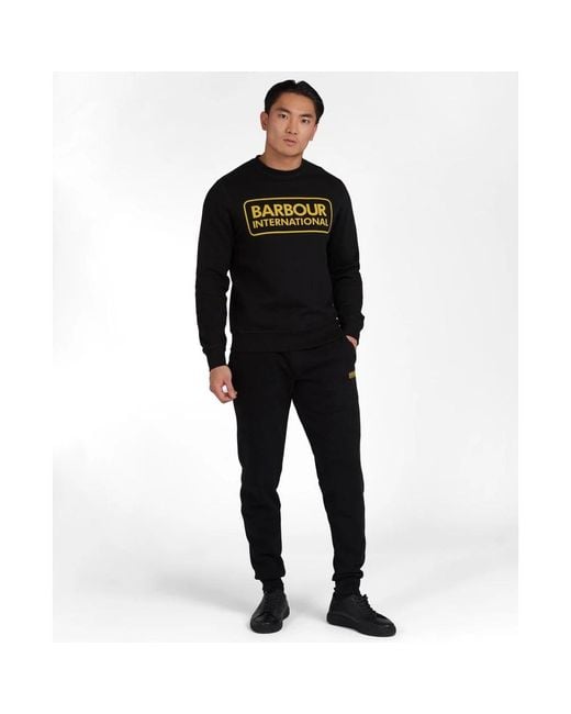 Barbour Black Sweatshirts for men