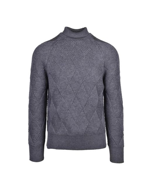 Turtlenecks di Alpha Studio in Blue da Uomo