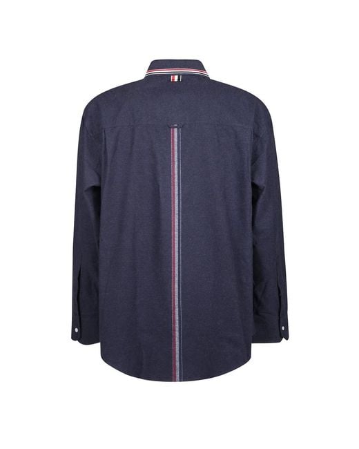 Thom Browne Blue Casual Shirts for men