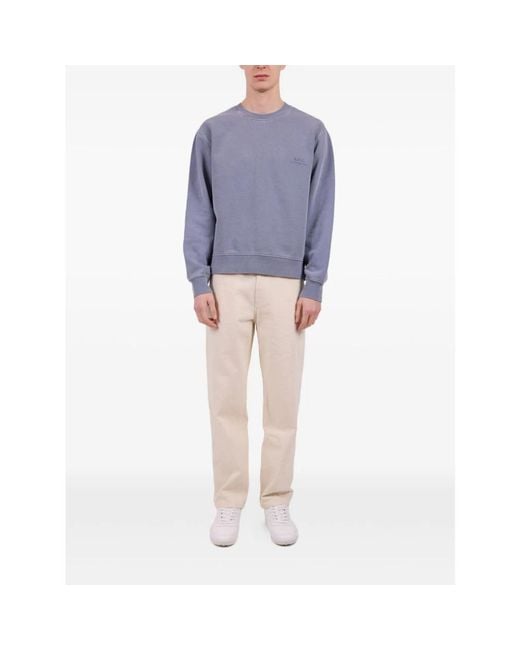 Sweatshirts A.P.C. de hombre de color Blue
