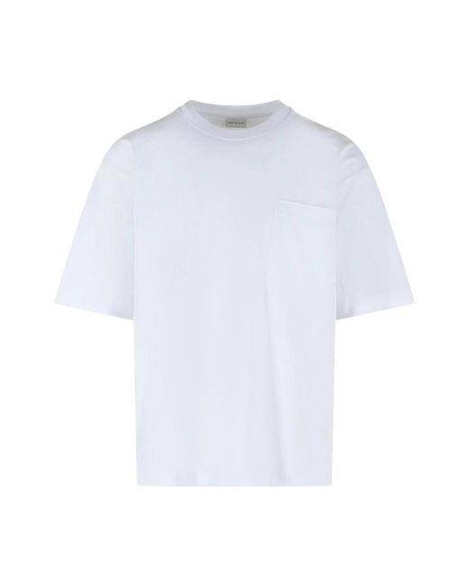 Dries Van Noten White T-Shirts for men