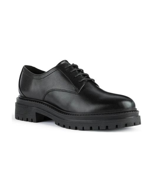 Geox Black Business Shoes