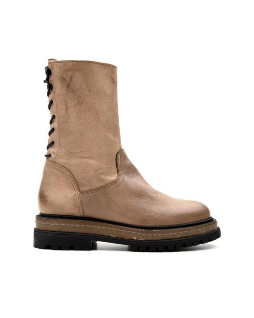 Zoe Brown Ankle Boots