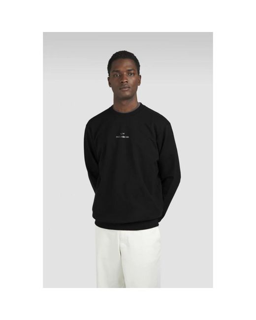 Paul & Shark X-Soft Sweatshirt Aus Baumwolle Mit Logo-Druck, Mann, Größe in Black für Herren