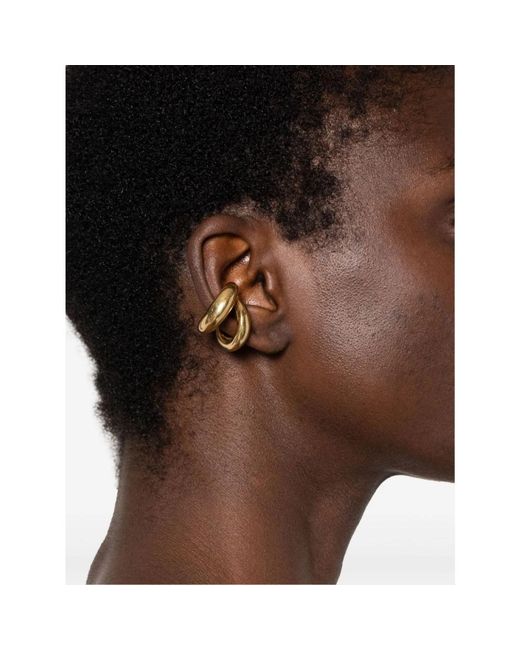 Earrings Panconesi de color Metallic
