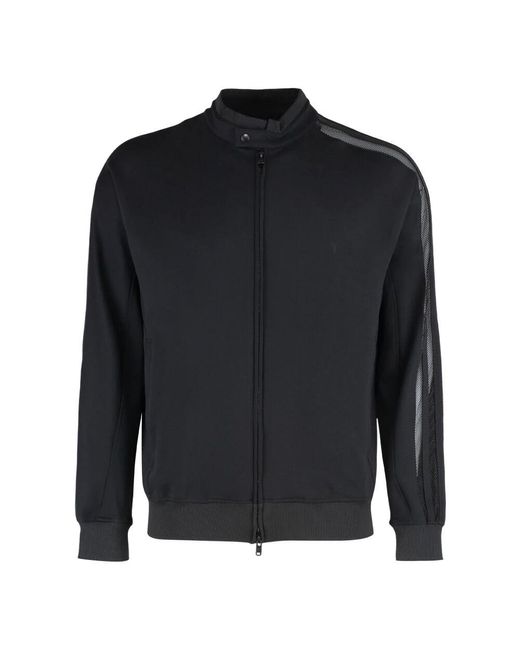 Y-3 Blue Zip-Throughs for men