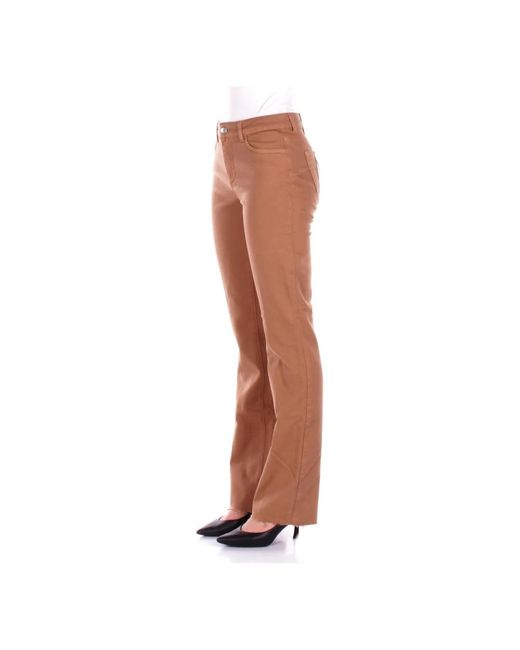 Liu Jo Brown Wide Trousers