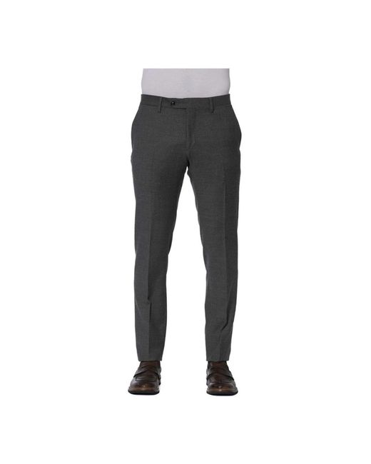 Trussardi Black Suit Trousers for men