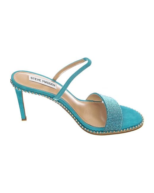Steve Madden Blue Pantoletten mit Absatz