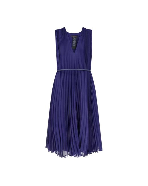 Max Mara Blue Short Dresses