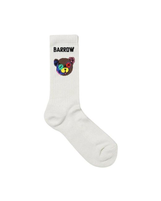 Barrow White Socks for men