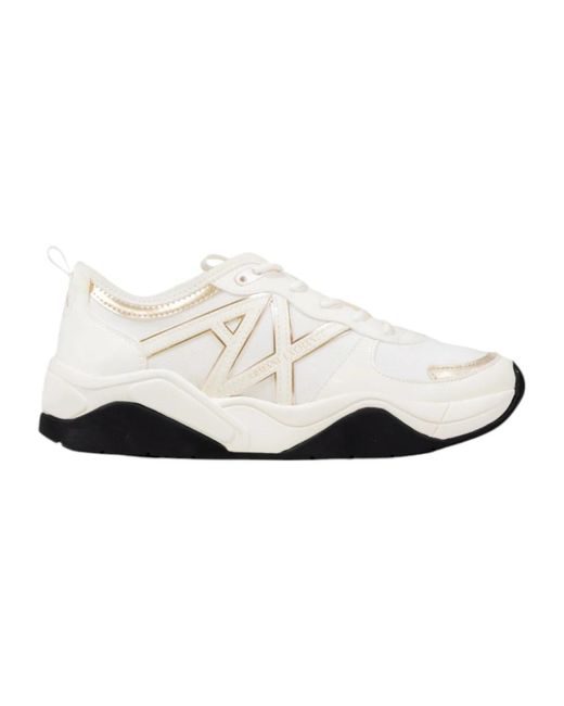 ARMANI EXCHANGE White Sneakers