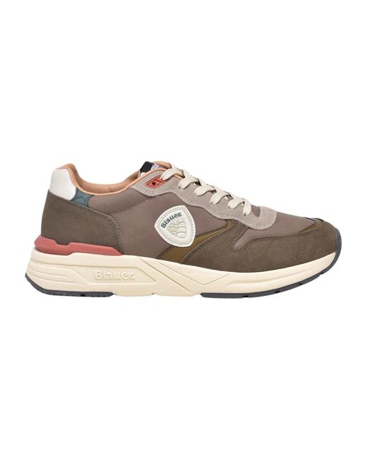 Blauer Sneaker in Gray für Herren