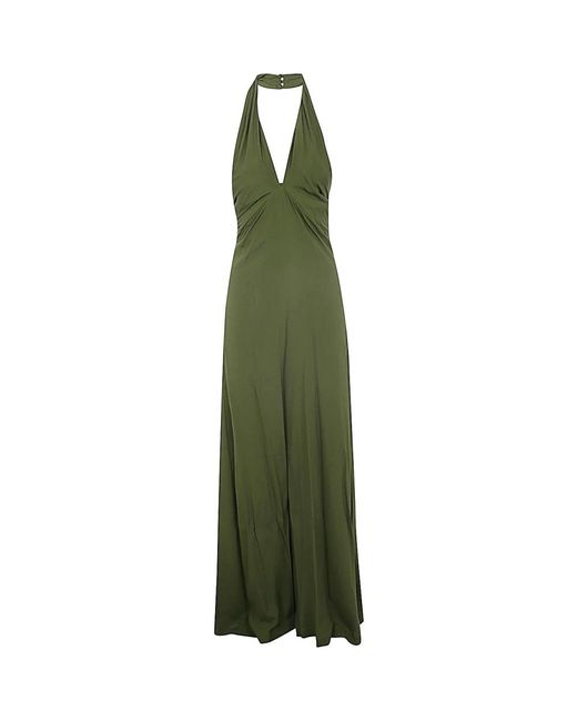 Semicouture Green Maxi Dresses