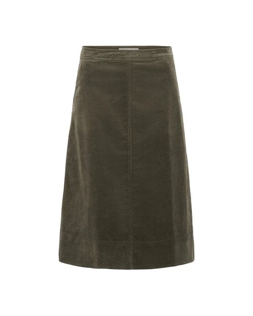 Part Two Midi Skirts in het Green
