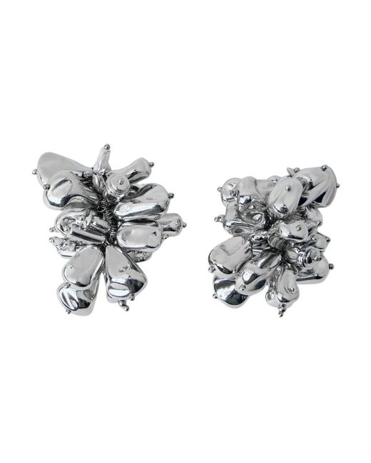 Dries Van Noten Metallic Earrings