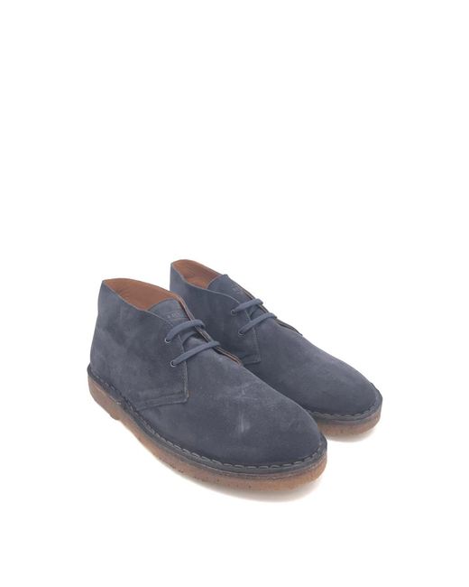 Frau Lace-Up Boots in het Blue voor heren