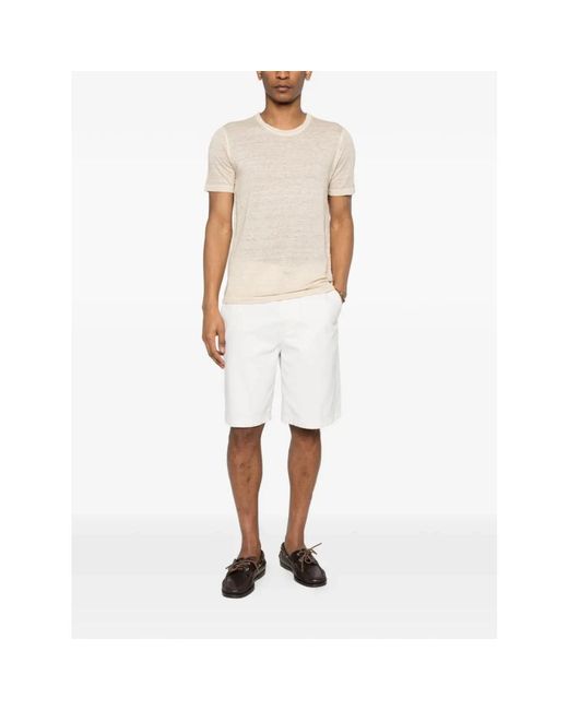 120% Lino Natural T-Shirts for men