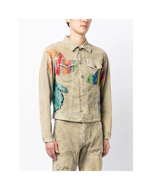 Off-White c/o Virgil Abloh Natural Denim Jackets for men