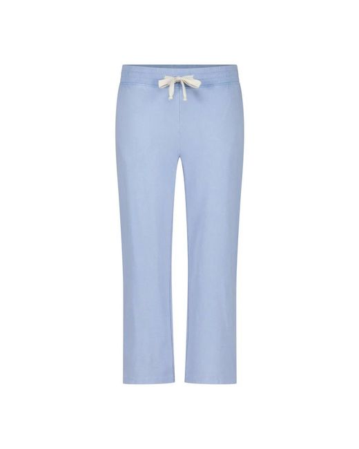 Juvia Blue Cropped Trousers