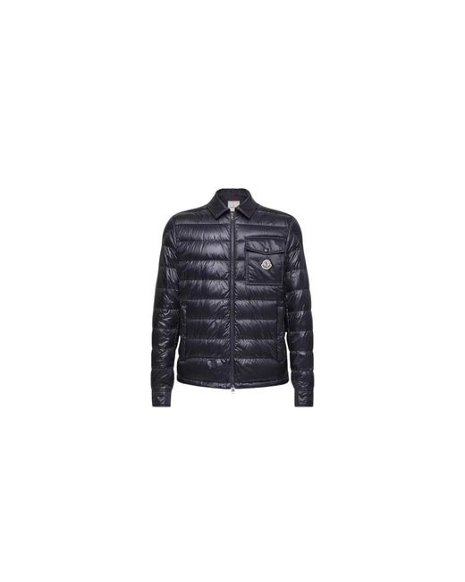 Moncler Donsjassen in het Blue voor heren