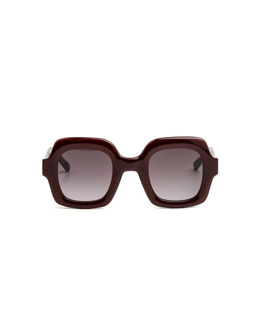 Kaleos Eyehunters Brown Sunglasses