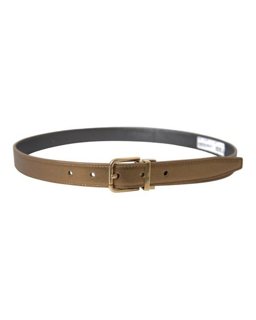 Dolce & Gabbana Brown Belts