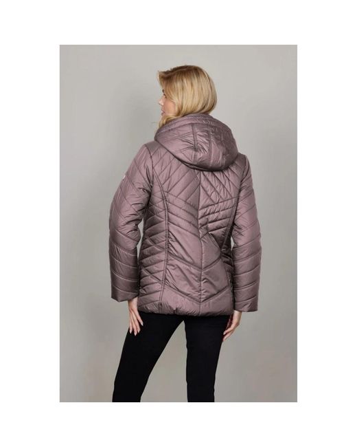 Winter Jackets Junge de color Purple