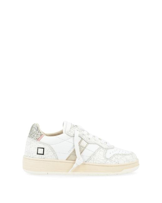 Date Sneakers in het White