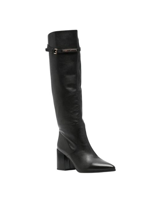 ADRIANNA FERETTI Black Heeled Boots