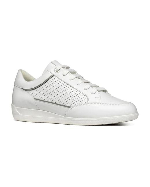 Geox White Sneakers