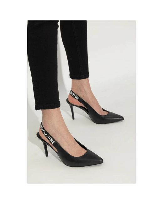 Versace Jeans Couture Black Pumps