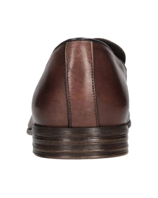 Exton Ledermokassins in Brown für Herren