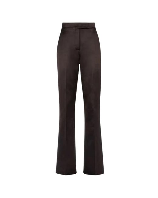 Fendi Gray Wide Trousers