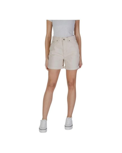 B.Young Denim Shorts in het Gray