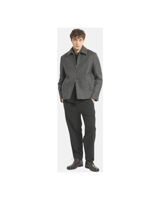 Barena Gray Light Jackets for men