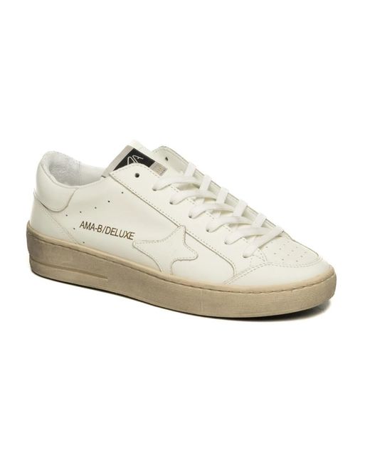 AMA BRAND White Sneakers