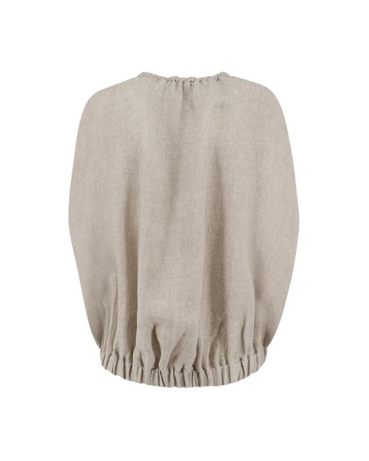 Alysi Gray Blouses