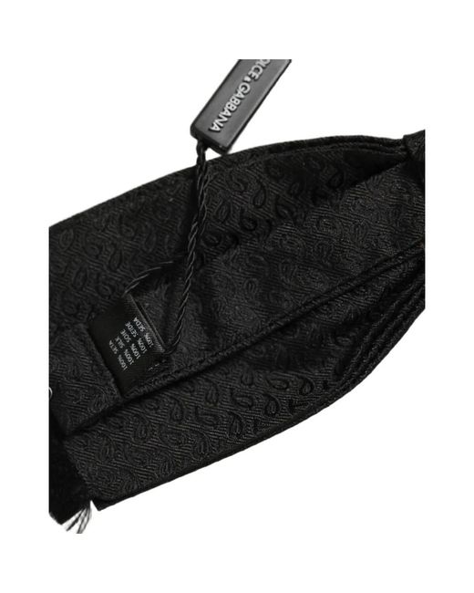 Bowties di Dolce & Gabbana in Black da Uomo