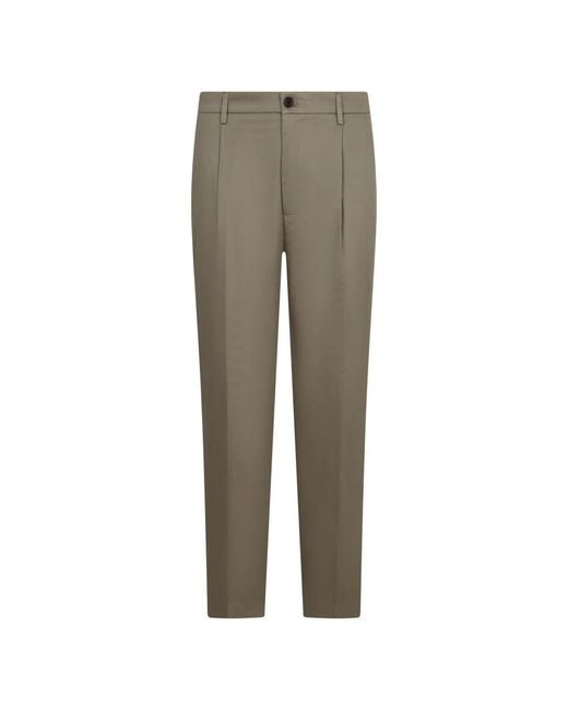 Department 5 Gray Slim-Fit Trousers for men