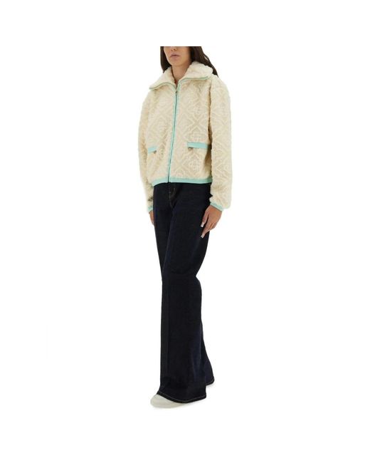 Casablanca Natural Faux Fur & Shearling Jackets