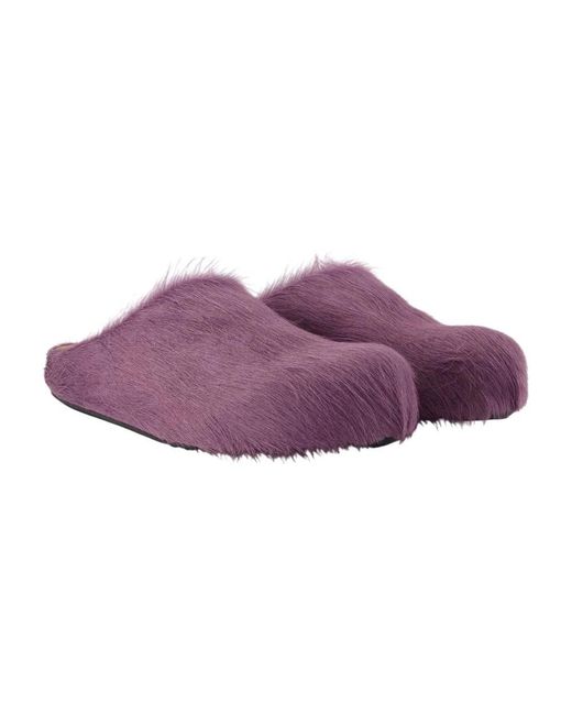 Marni Purple Slippers