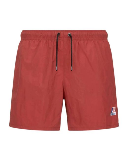K-Way Red Beachwear for men