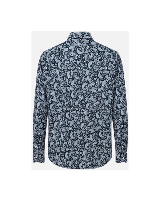 Sonrisa Casual Hemden in het Blue voor heren