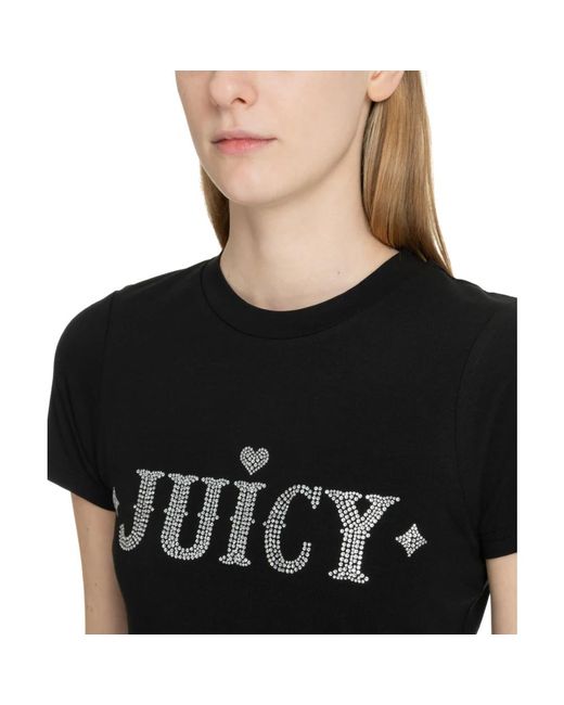 Tops > t-shirts Juicy Couture en coloris Black